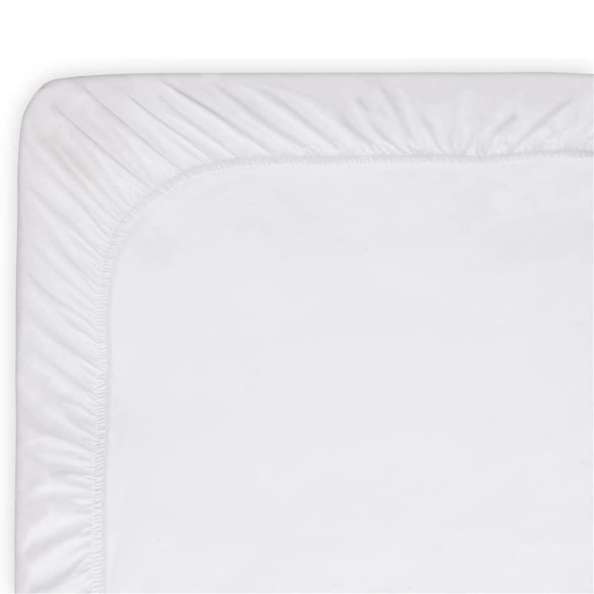 Walra Spannbettlaken für Topper 160x200 Spannbetttuch 100% Baumwolle weiß