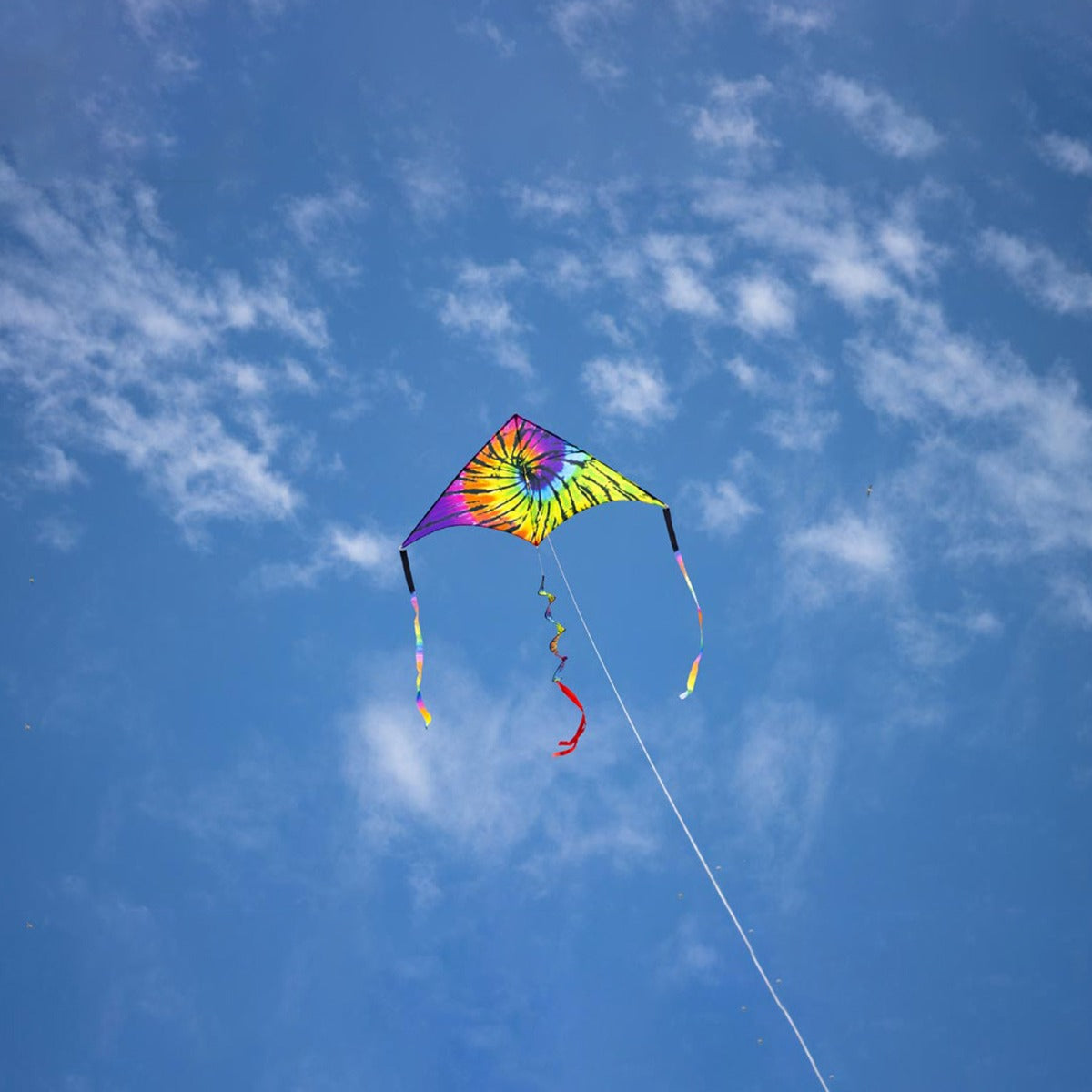 Kinderdrachen Einleiner Drachen HQ Delta Rainbow Rider 210 cm Flugdrache