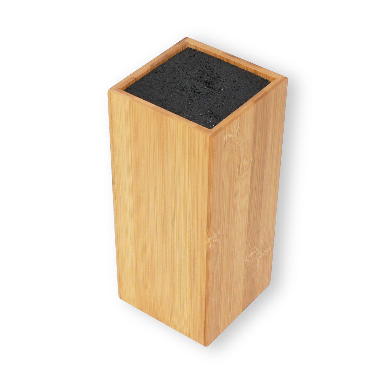 Messerblock ohne Messer aus Bambus Messerblock Holz ohne Messer leicht