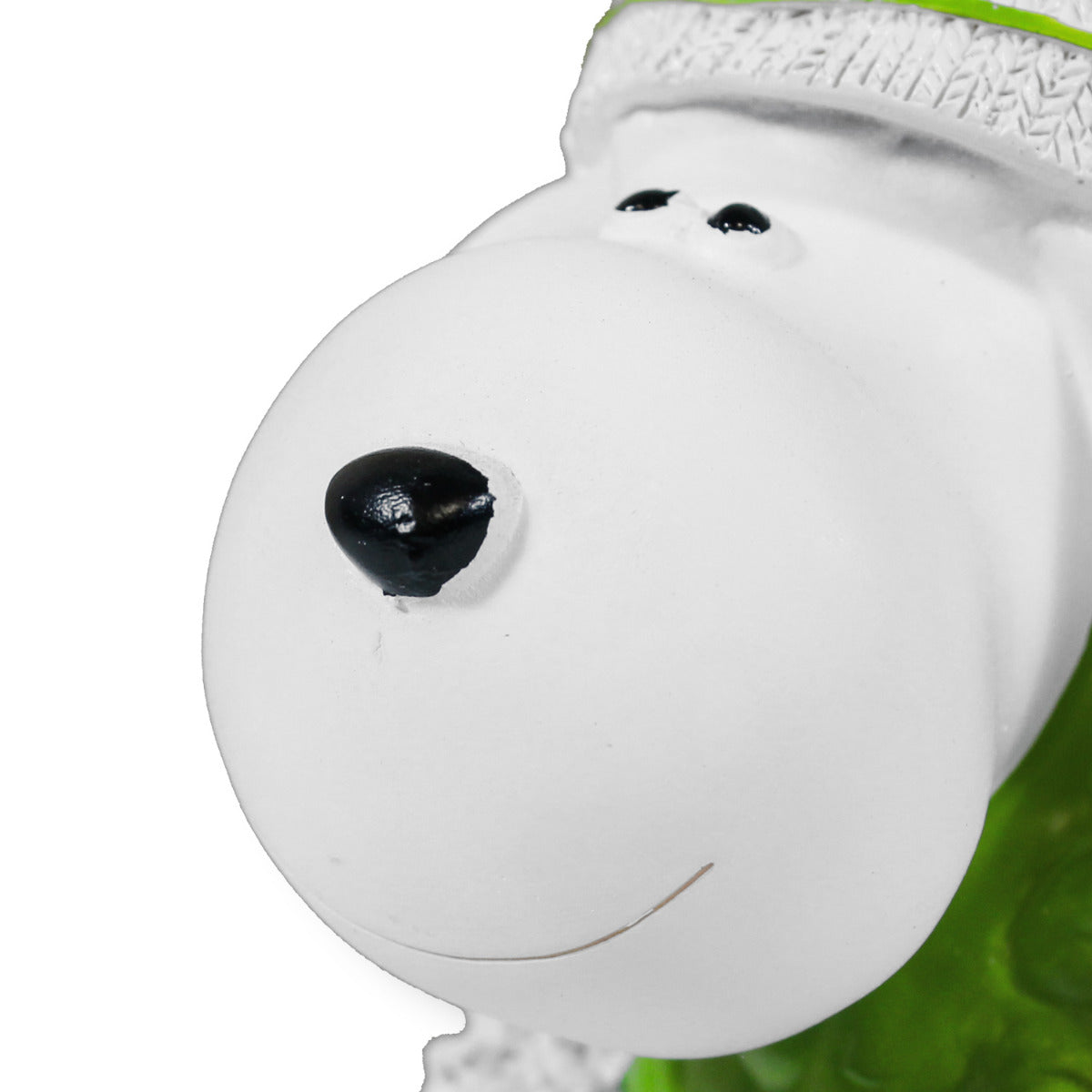 Buntes Deko Schaf grün mit Mütze Gartenfigur Schaf Dekofigur Schaf lustige Schafe