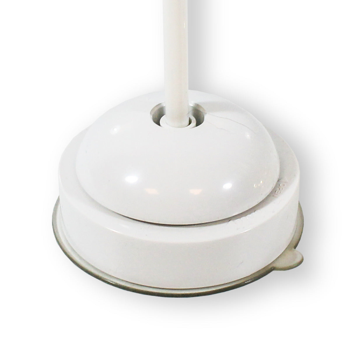 Fahnenhalter für Fenster-Fahnen weiß 46 cm schnell-Saugsystem für Kiosk Messestand Geschäft