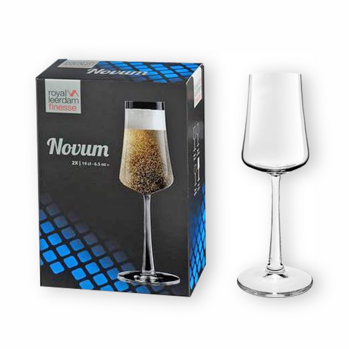 ROYAL LEERDAM Sektglas NOVUM Champagnerflöte 4er-Set