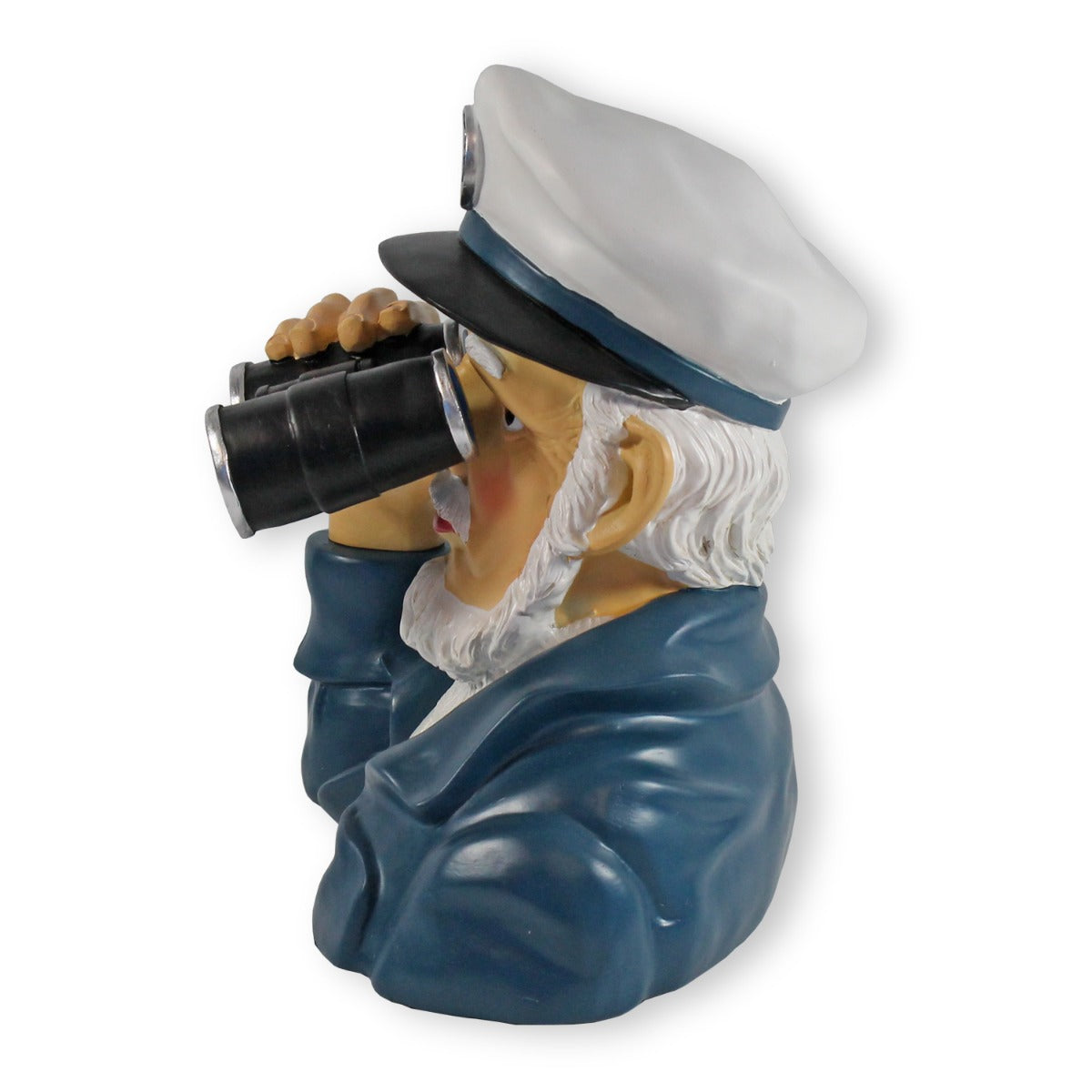 Dekofigur Seemann mit Fernglas,Spanner Deko für Innen und Außen, Garten Dekoration