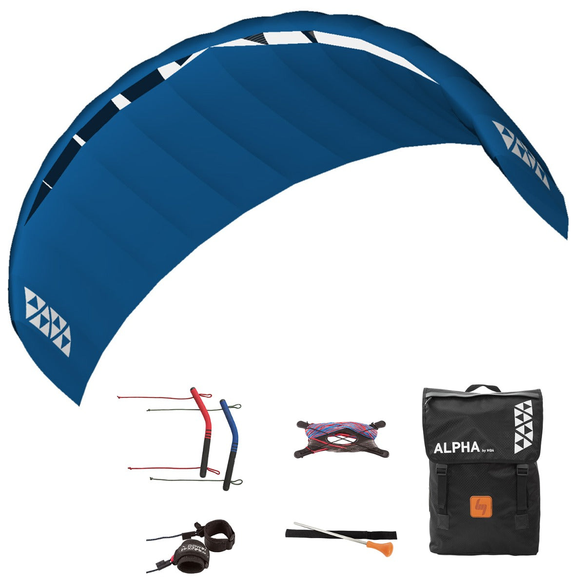 Lenkmatte HQ4 Alpha 3.5 Lenkdrachen inkl. Handles Vierleiner Kite
