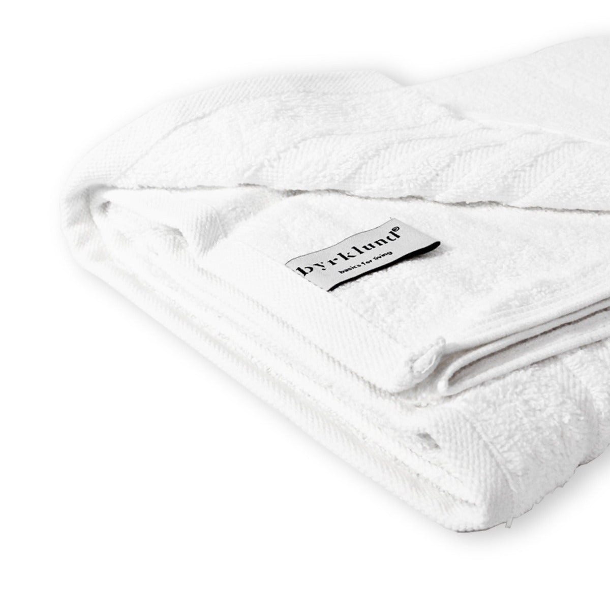 BYRKLUND Duschtuch 70x140 Weiss Badetuch Handtuch Gästetuch