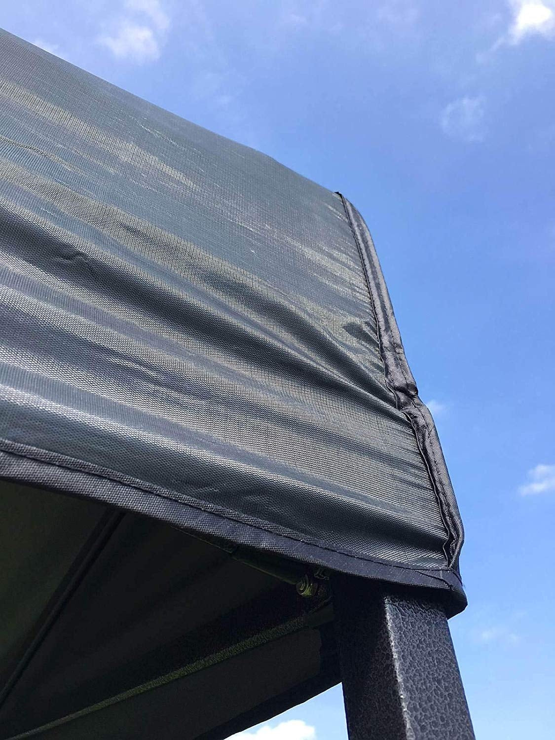 Pavillon Faltpavillon 3 x 3 m anthrazit wasserdicht höhenverstellbar Garten Pagode