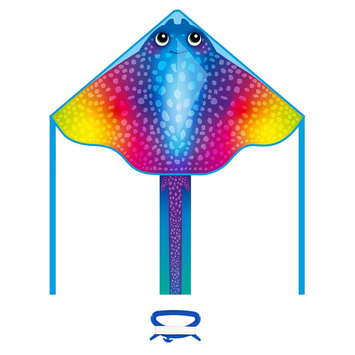 Kinderdrachen Einleiner Drachen HQ Simple Flyer Manta 120 cm Flugdrache