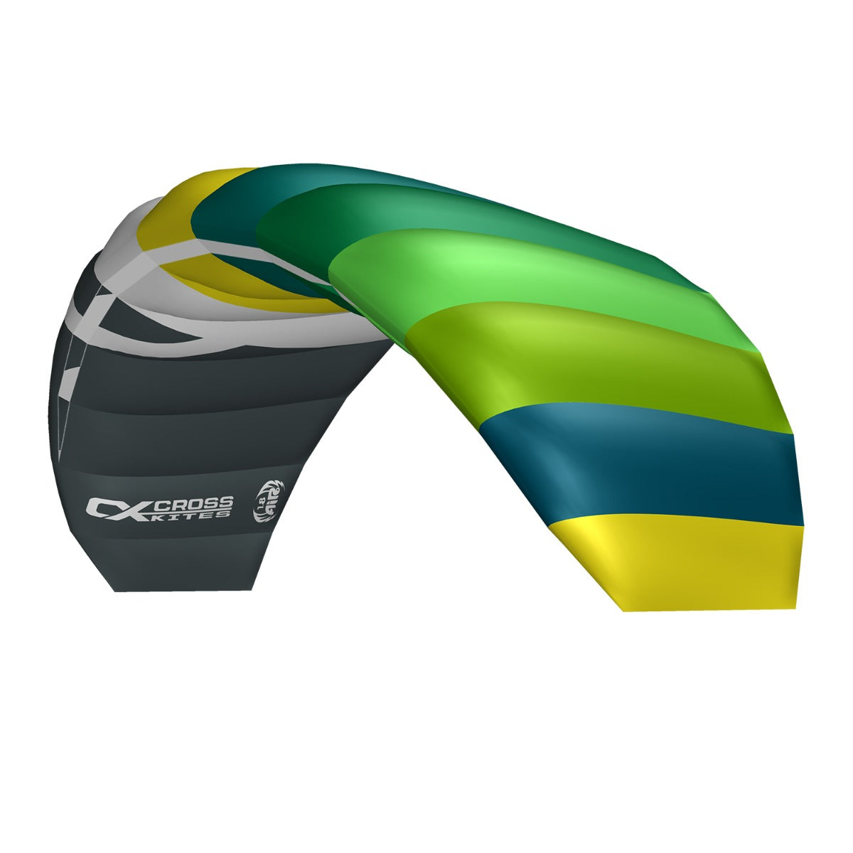 CrossKites Lenkmatte Air 1.8 Green-Yellow R2F Allround Lenkdrachen Kite