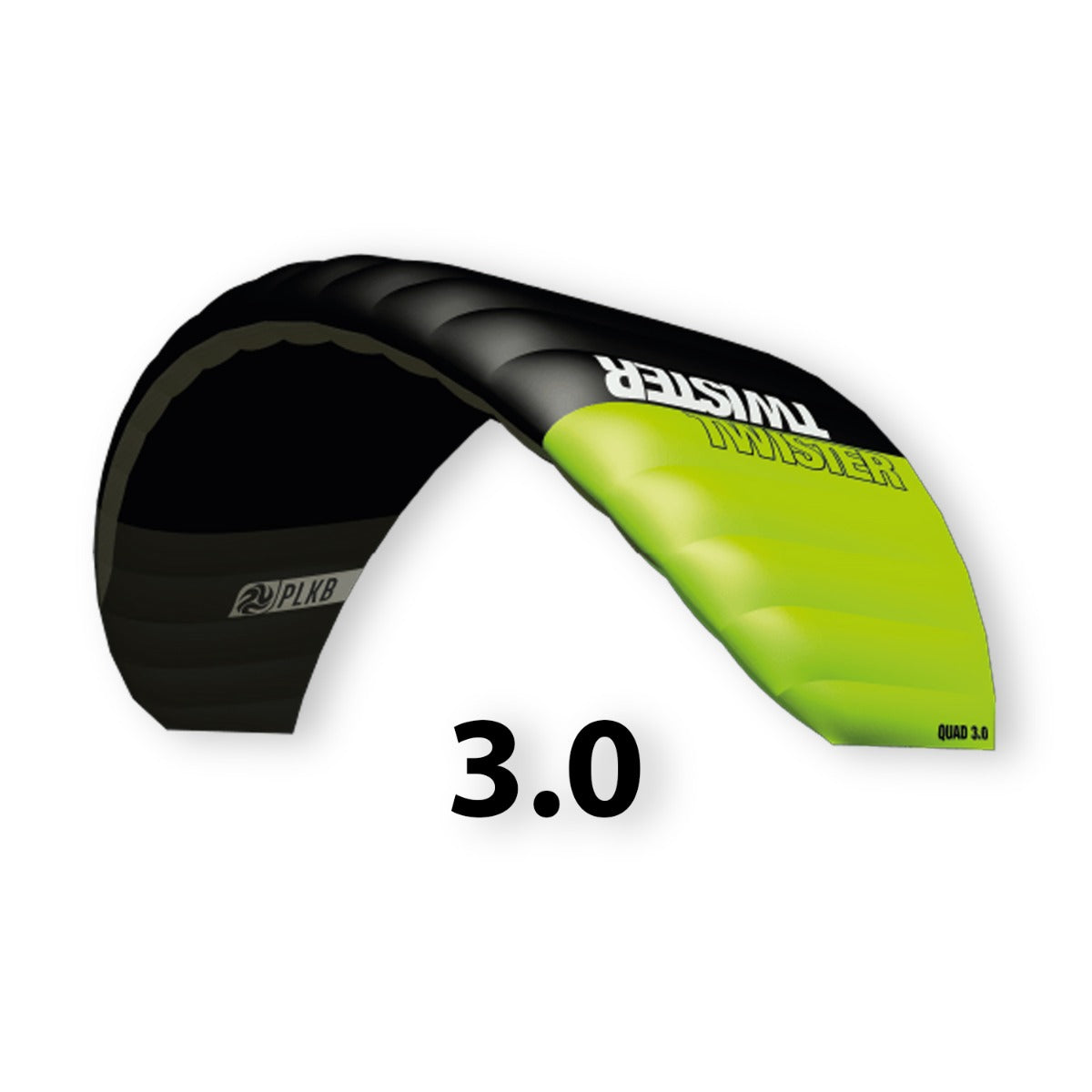 Lenkmatte Peter Lynn Twister 3.0 Vierleiner Drachen Powerkite PLKB Twister 3.0 Handles Lenkdrachen Kite