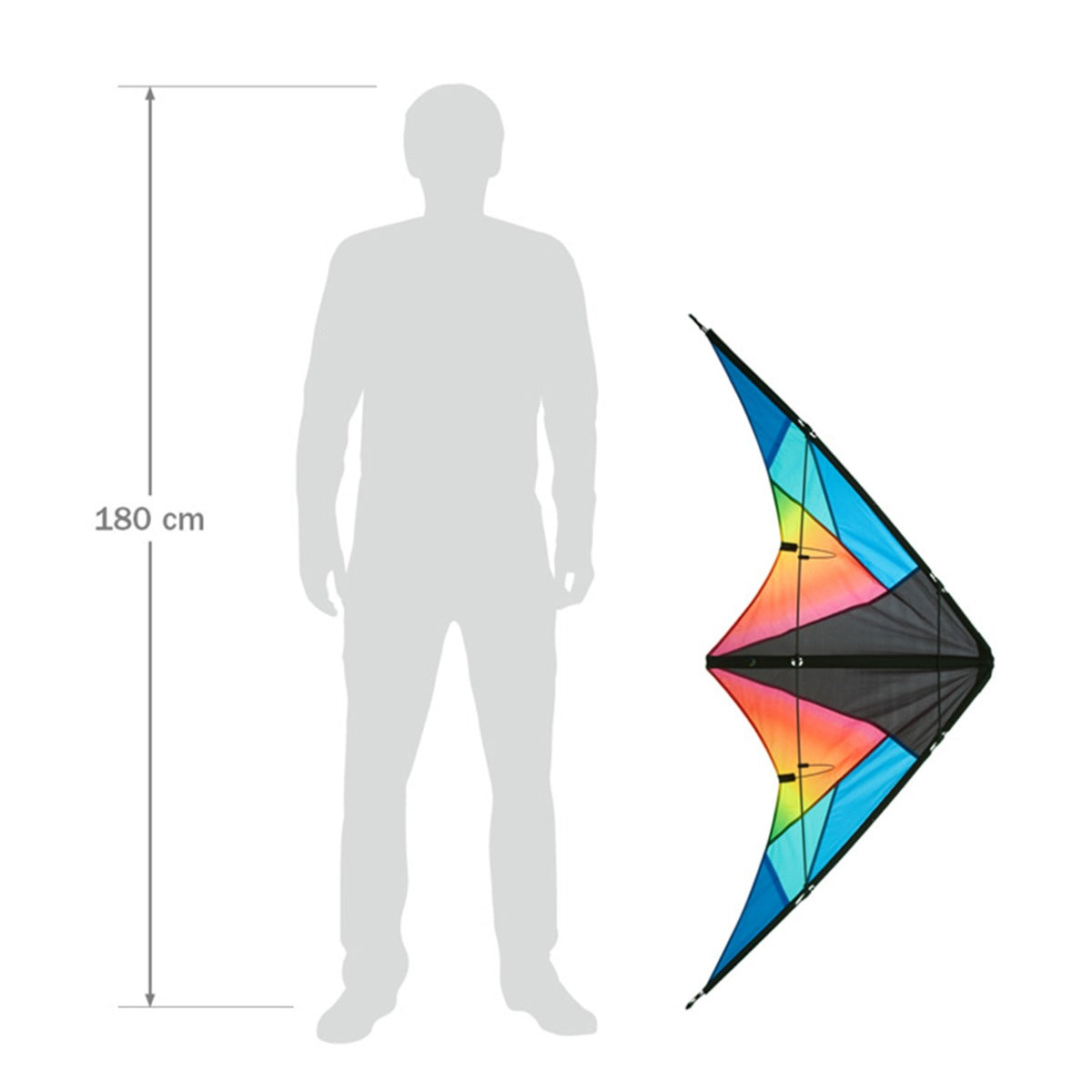 Lenkdrachen HQ Quickstep II Chroma Allround Drachen