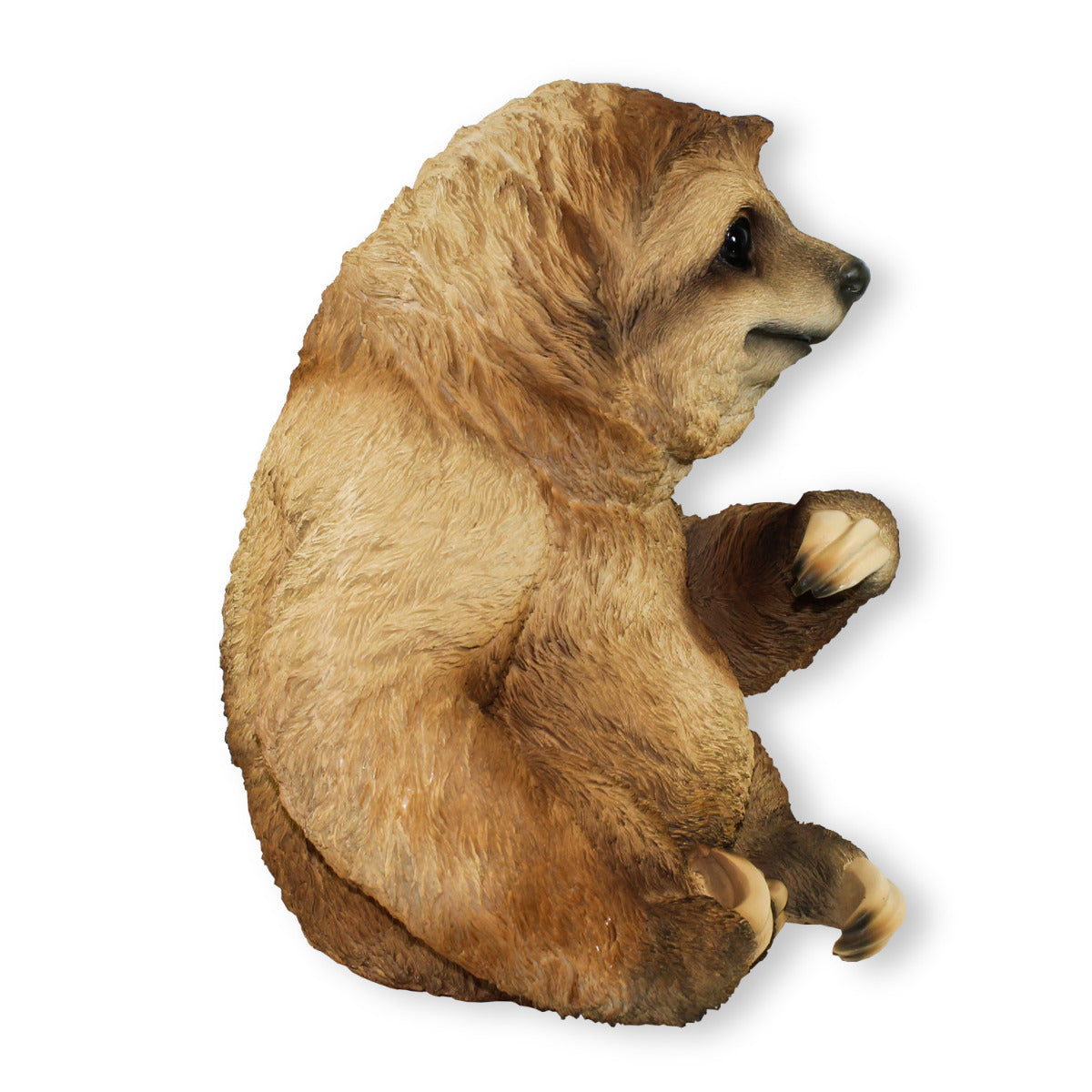 Faultier Figur sitzend groß Faultier Deko Faultier Gartenfigur