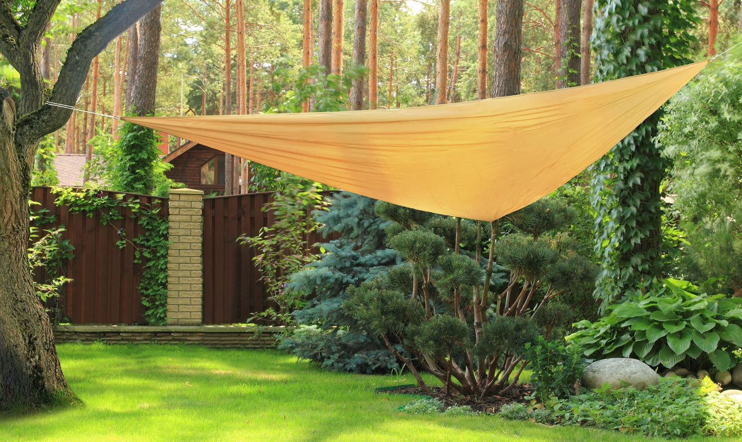 Sonnensegel 3,6x3,6x3,6 m Dreieck Sonnenschutz Sichtschutz wetterfest schmutzabweisend