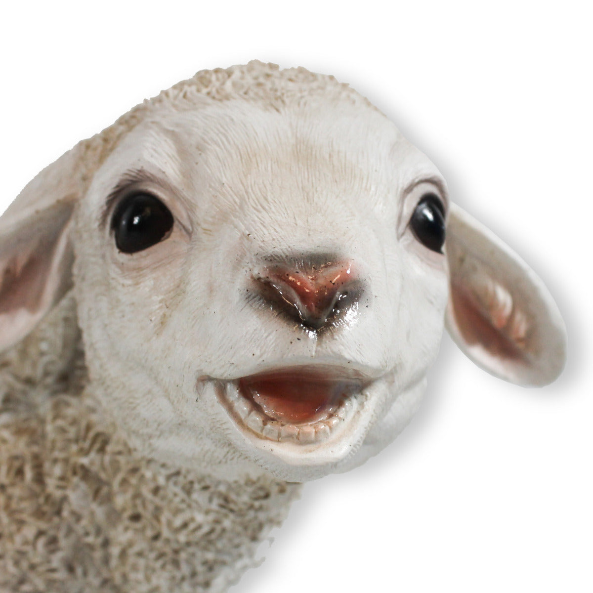 Gartenfigur Schaf Figur 2er Set Schaf Figur stehend Schaf Figur liegend Lamm Figur für den Garten