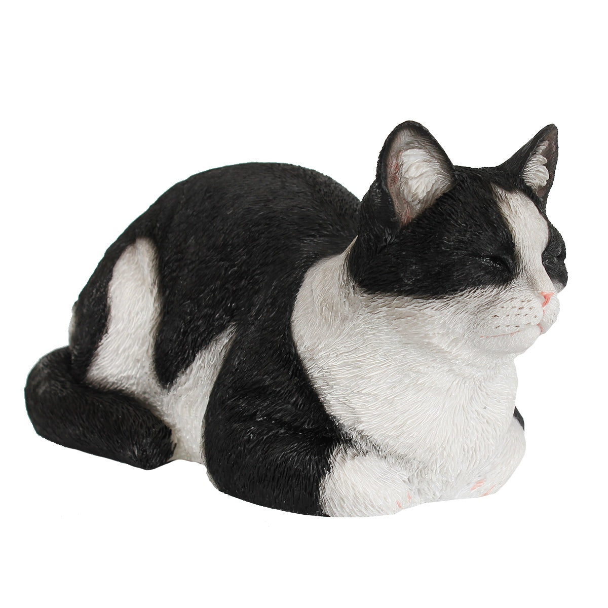 Deko Katze lebensecht Katzenfigur Frida Gartenfigur Katze