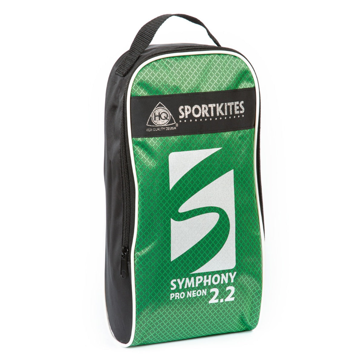 HQ Lenkmatte Symphony Pro 2.2 Neon Yellow Allround Lenkdrachen Kite Matte