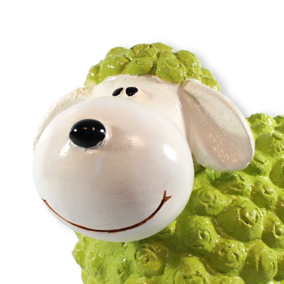 Buntes Deko Schaf "Andy" grün Gartenfigur Schaf Dekofigur Schaf lustige Schafe