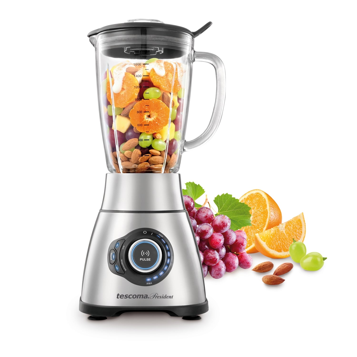 Standmixer Smoothiemaker / Smoothie Mixer Ice Crusher 1,8 Liter 1800 W Tescoma President