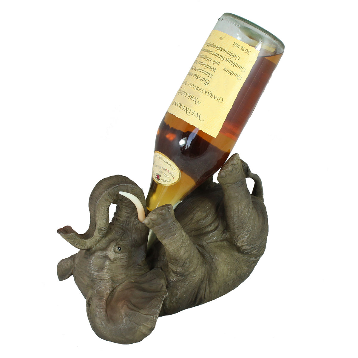 Flaschenhalter als Elefant Weinflaschenhalter Flaschenständer Dekoration