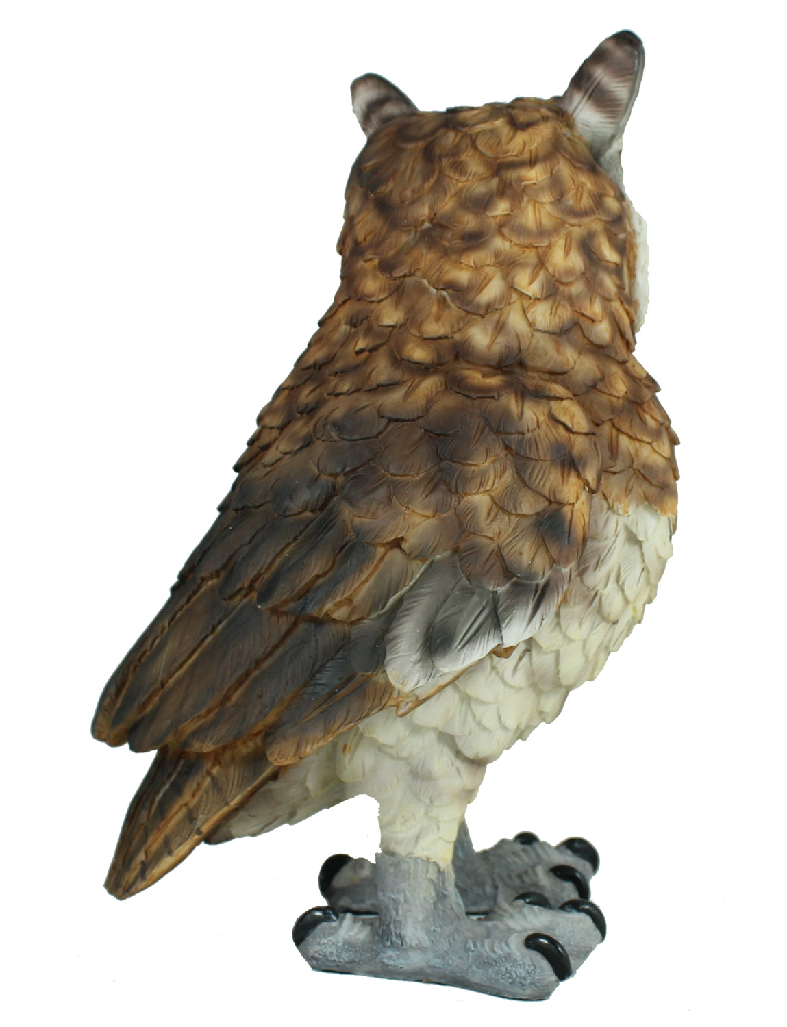 Dekofigur Eule Uhu Greifvogel Gartenfigur Tierfigur Gartendekoration Vogeldeko