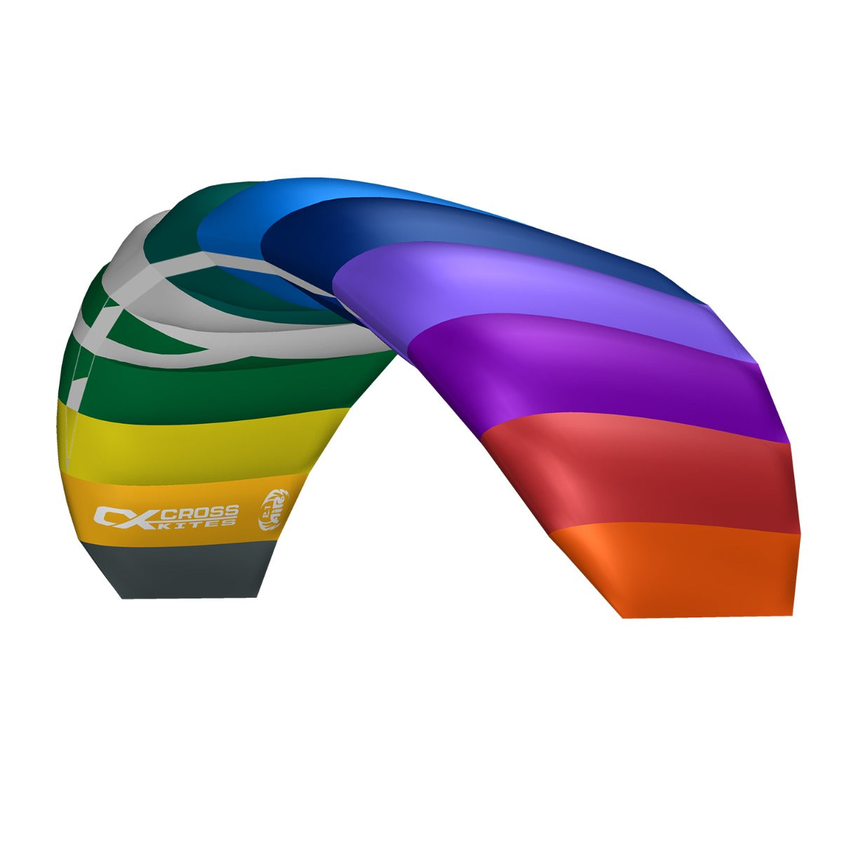 CrossKites Lenkmatte Air 2.1 Rainbow R2F Allround Lenkdrachen Kite