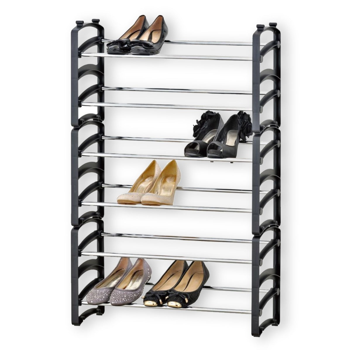 Schuhregal platzsparend 6 Etagen Schuhregal schmal hoch Schuhständer Schuhablage