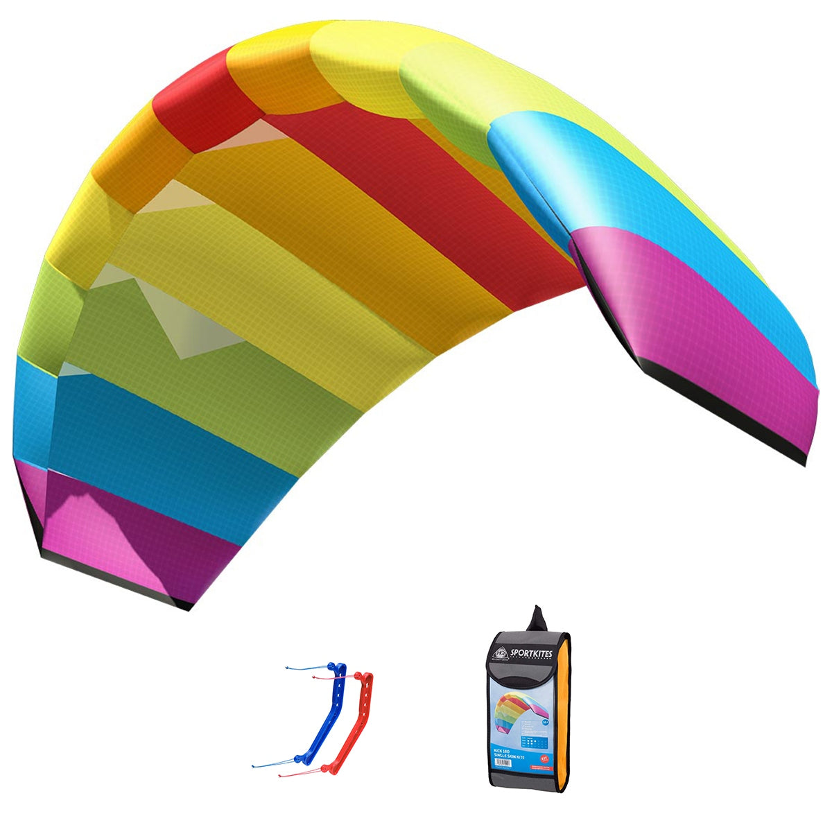 Lenkmatte HQ Kick 180 Single Skin Kite R2F Beginner Lenkdrachen Kite