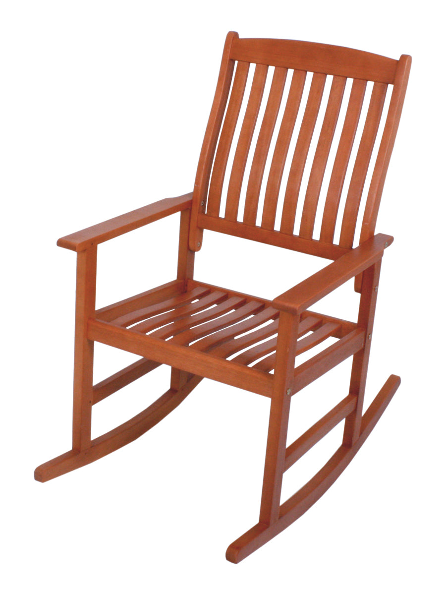 Schaukelstuhl FLORIDA Gartenschaukelstuhl Holzschaukelstuhl Holz Eukalyptus FSC 100%