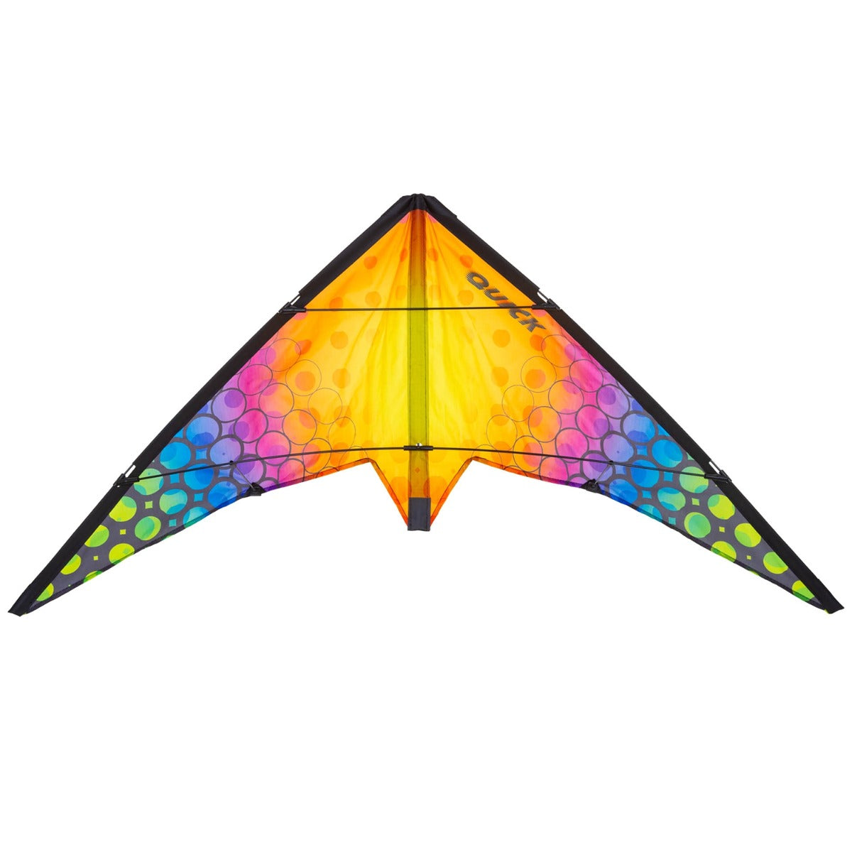 Kinderdrachen Lenkdrachen Drachen HQ Quick Rainbow Bubbles 115 cm Flugdrache