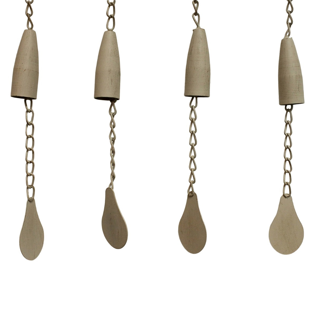 Windspiel Metall Klangspiel mit Eule Blüten Glocken Gartendekoration Glockenspiel