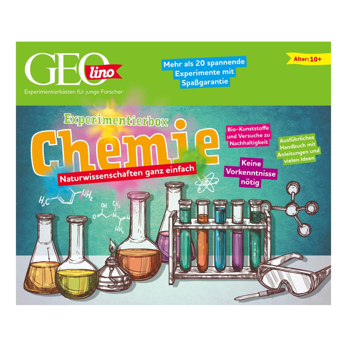 Franzis GEOlino - Experimentierbox Chemie Experimentierkasten