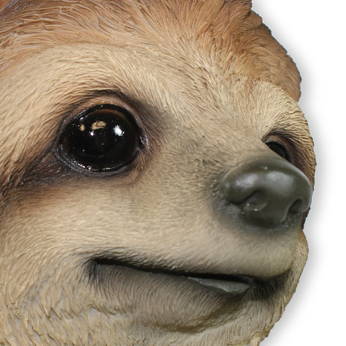 Faultier Figur sitzend groß Faultier Deko Faultier Gartenfigur