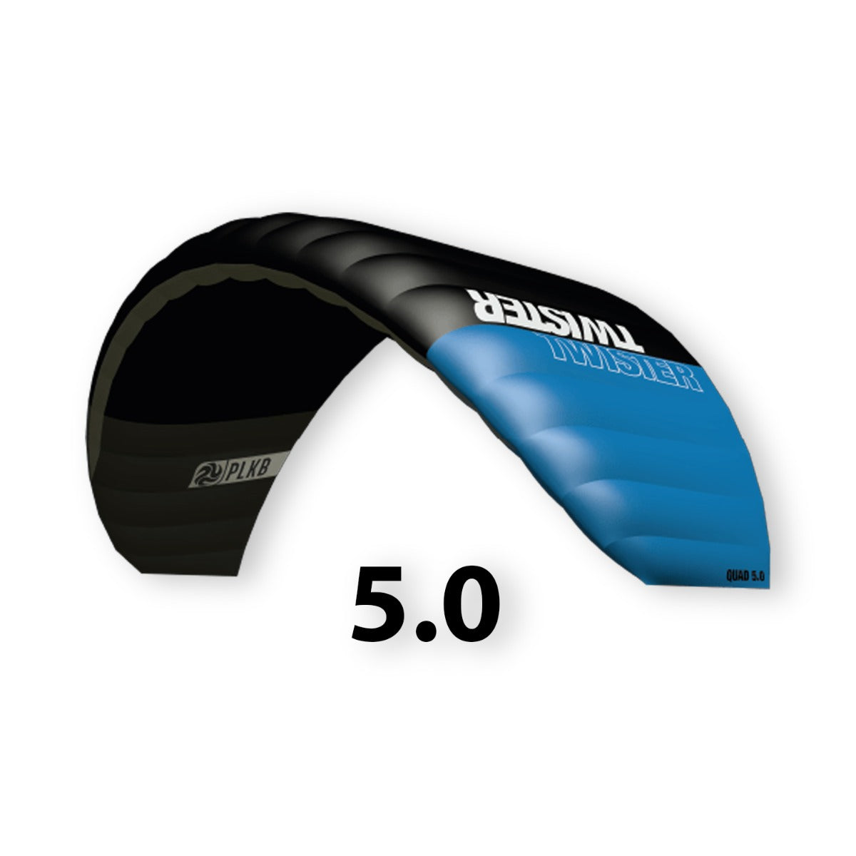 Lenkmatte Peter Lynn Twister 5.0 Vierleiner Drachen Powerkite PLKB Twister 5.0 mit Bar Lenkdrachen Kite