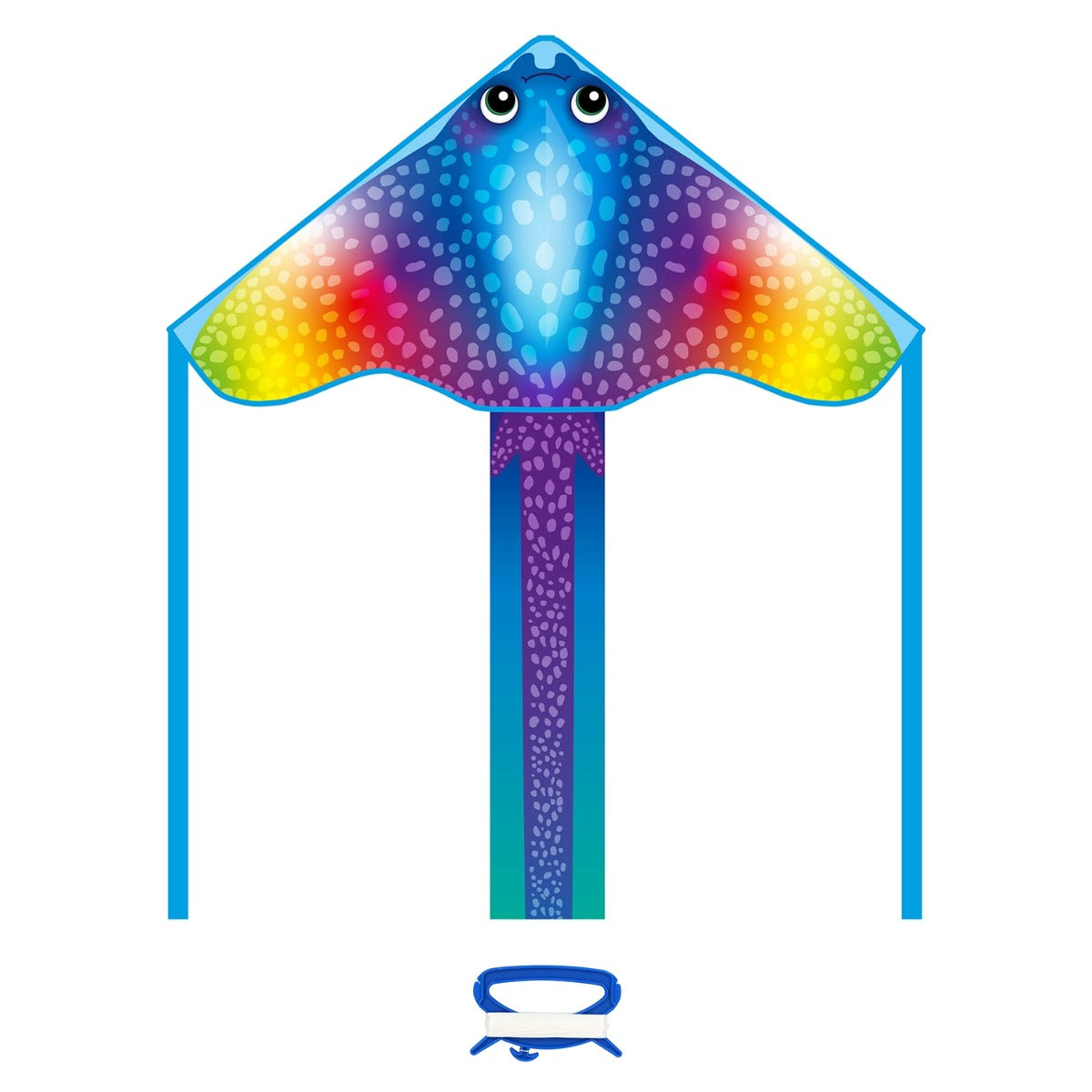 Kinderdrachen Einleiner Drachen HQ Simple Flyer Manta 85 cm Flugdrache