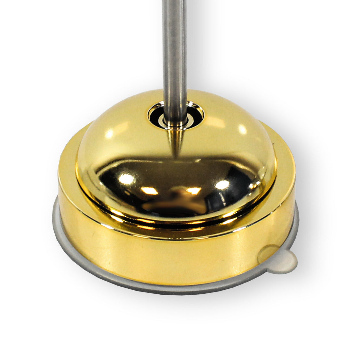 Fahnenhalter für Fenster-Fahnen gold 46 cm schnell-Saugsystem für Kiosk Messestand Geschäft