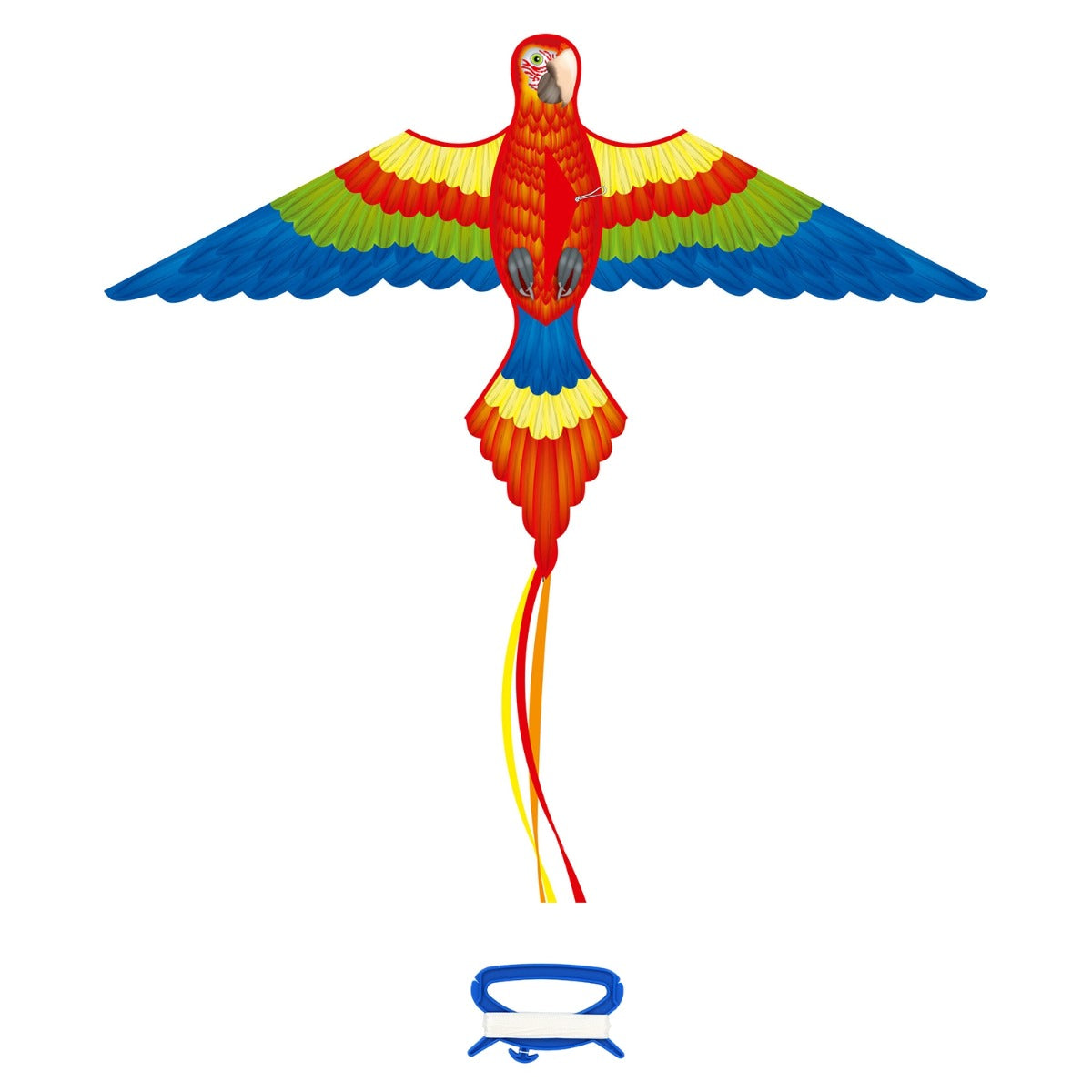 Kinderdrachen Einleiner Drachen HQ Parrot Kite 152 cm Flugdrache