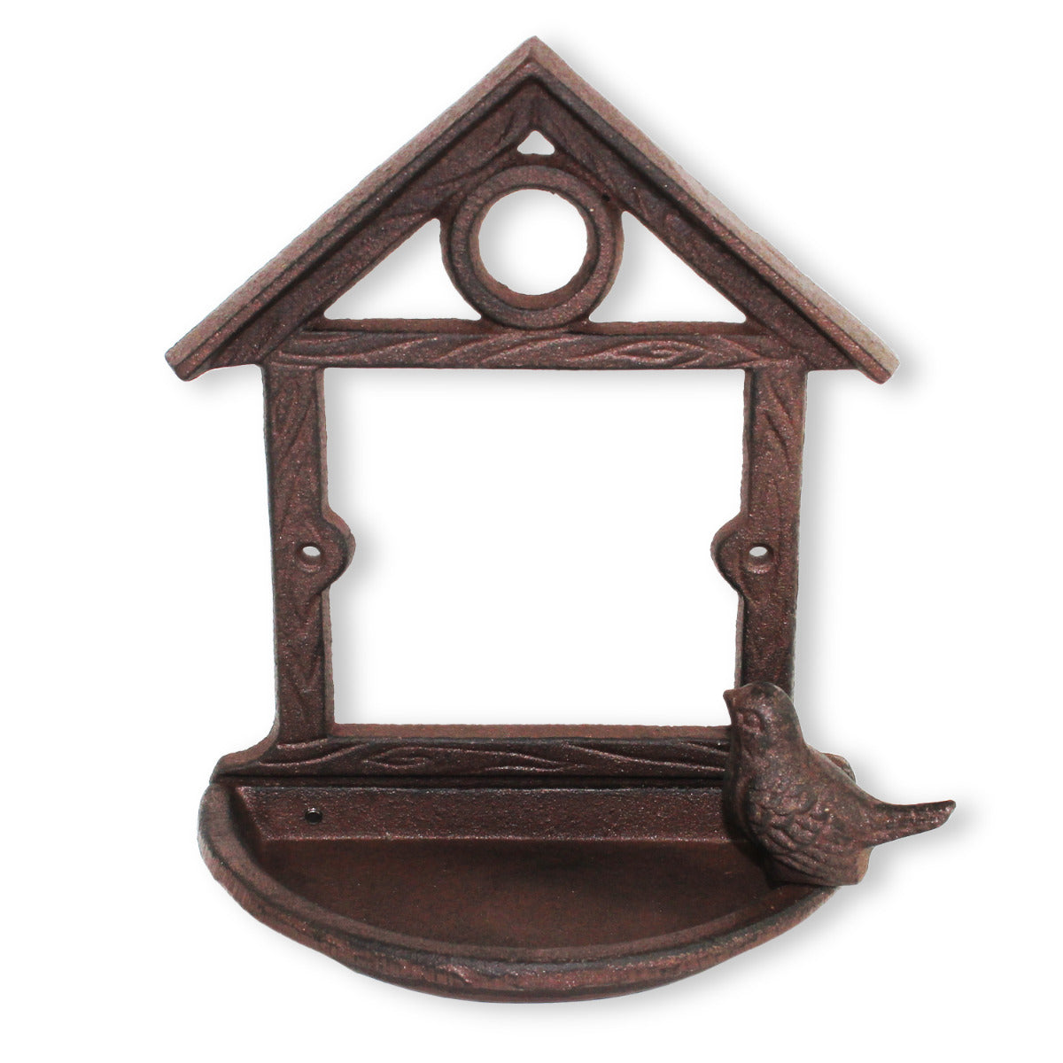 Vogeltränke hängend Vogeltränke Wand aus Gusseisen Vogelfutterstation Wandvogeltränke