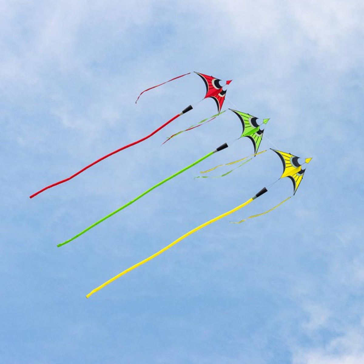 Kinderdrachen Einleiner Drachen HQ Hoffmanns Canard Delta Lime Flugdrache