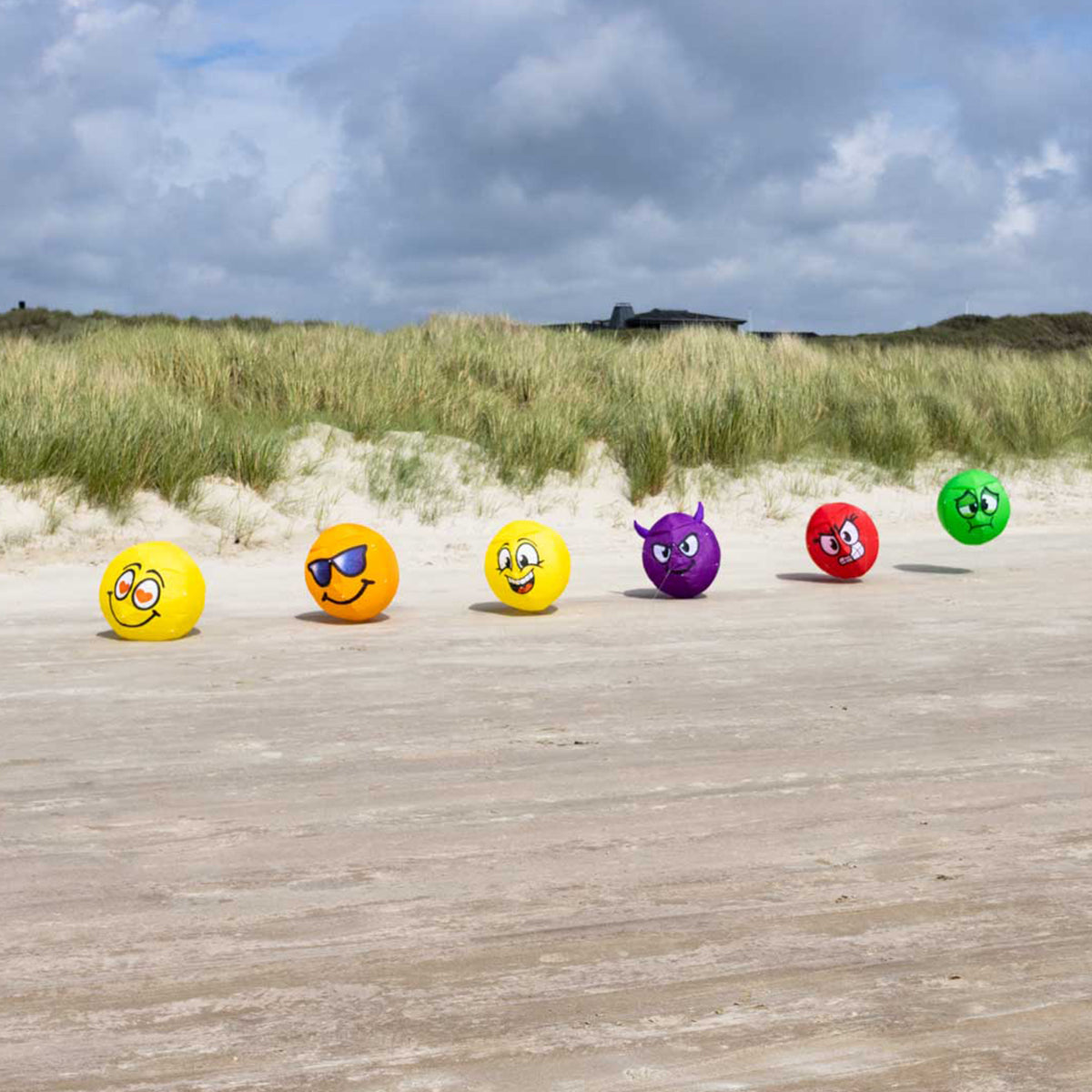 Bodenwindspiel HQ Bouncing Moodeez Sick bunte Windspiele für den Garten oder Strand