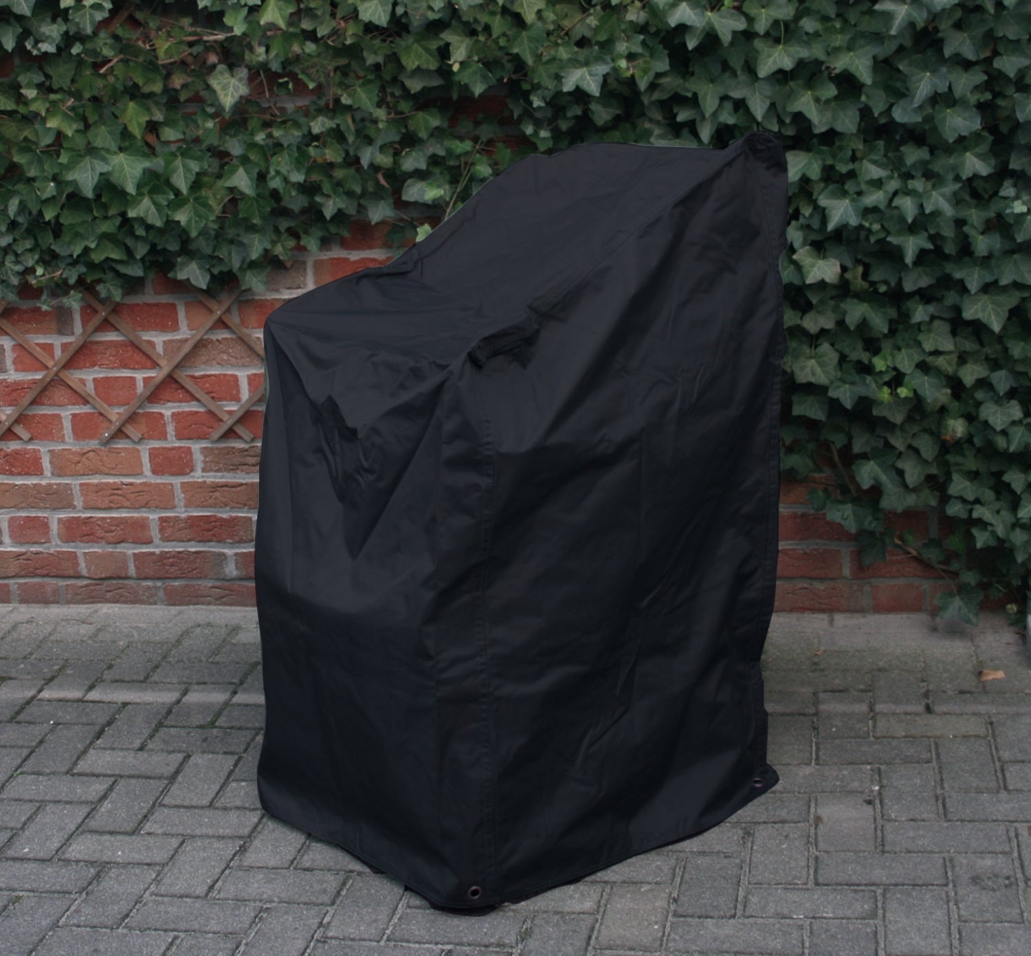 Schutzhülle für Gartenstühle Gartenstuhl Abdeckung Gartenmöbel Plane Schutzhülle Stapelstühle