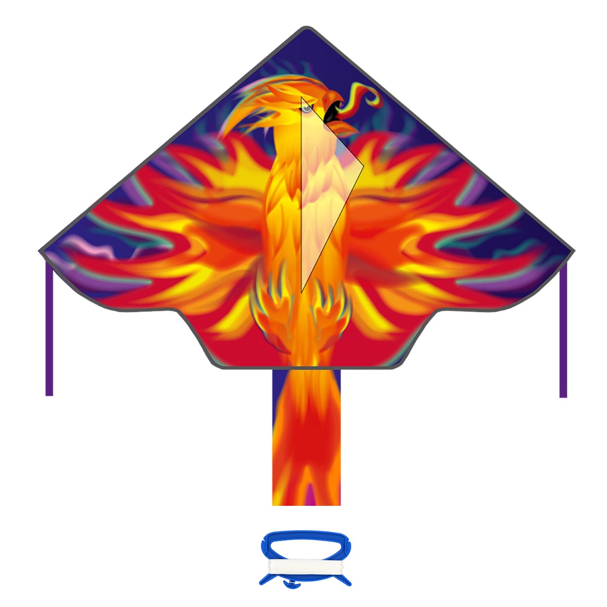 Kinderdrachen Einleiner Drachen HQ Simple Flyer Phoenix 120 cm Flugdrachen