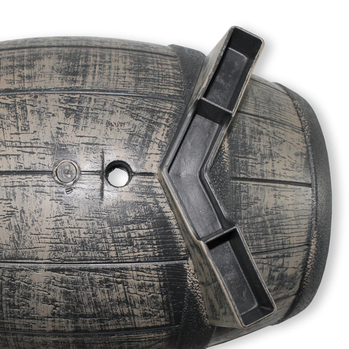 Pflanzkübel Pflanztopf 57 cm Weinfass-Optik Blumenkübel Blumentopf Blumenfass wetterbeständig