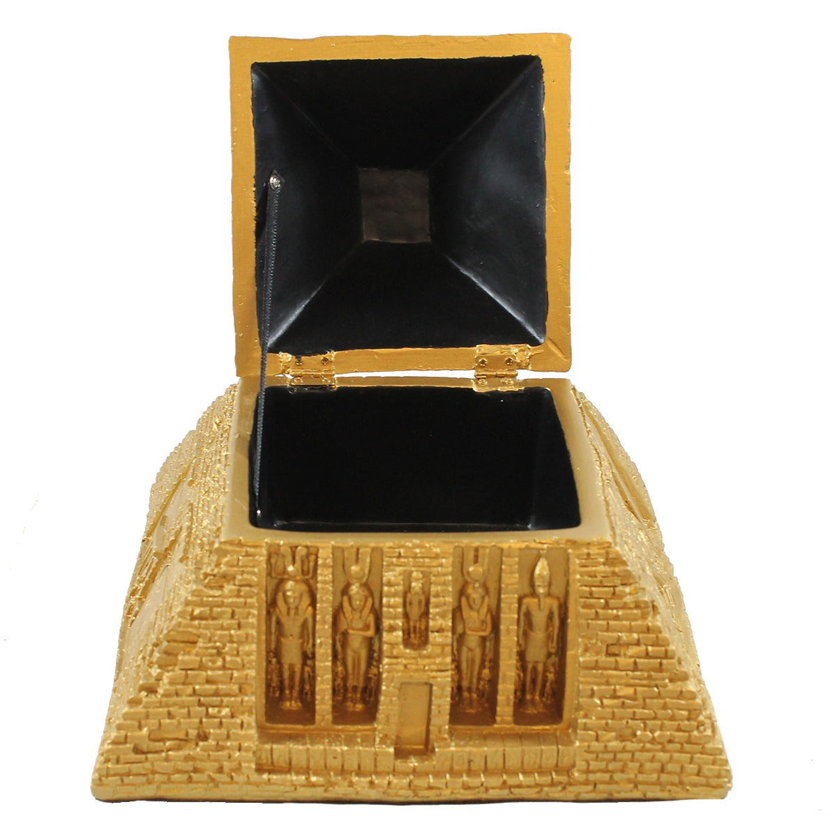 Dekofigur Pyramide Schmuckschatulle Schmuck Aufbewahrung Ägyptische Kultur