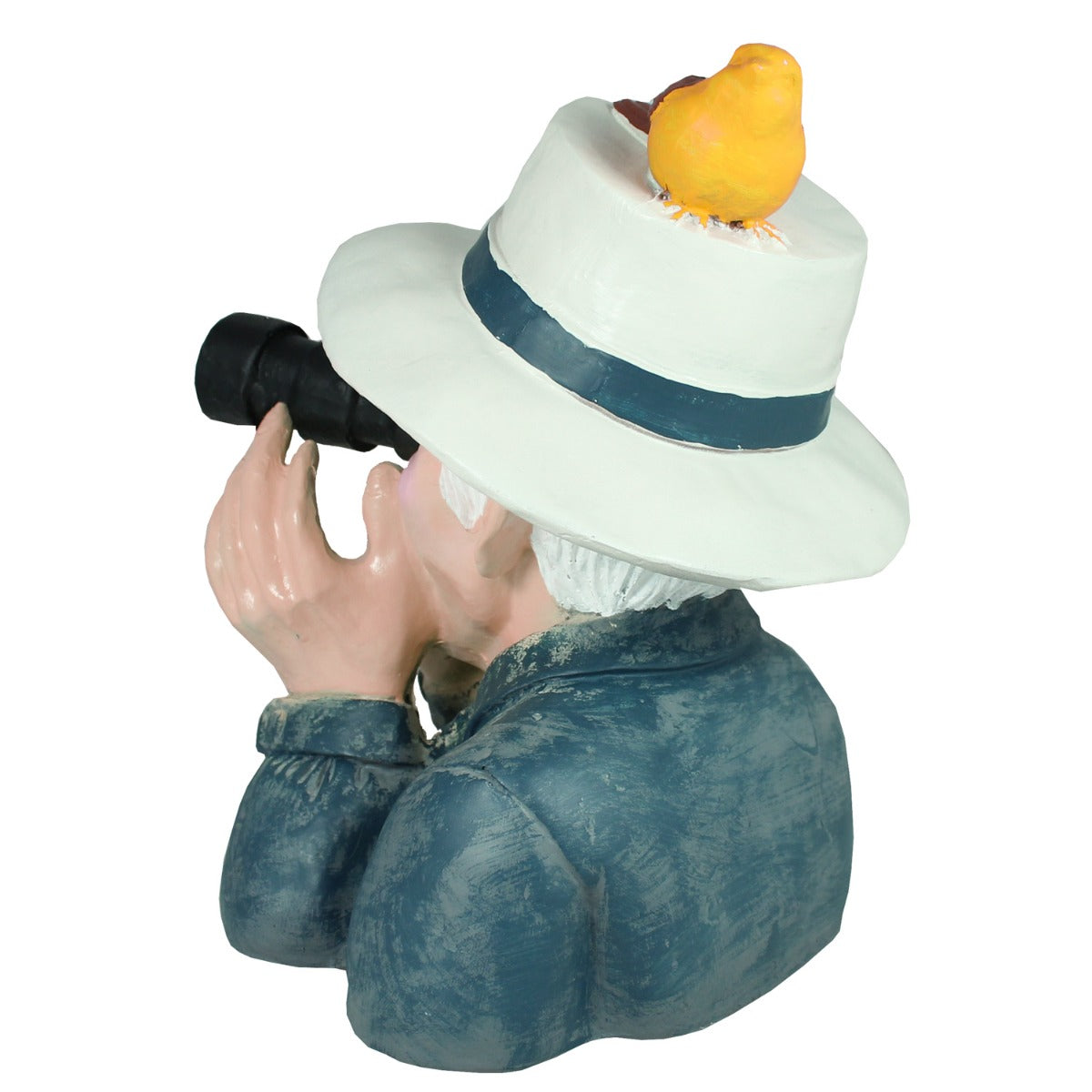 Gartenfigur Opa Paschulke Spanner mit Fernglas Figur Mann mit Fernglas Zaungucker