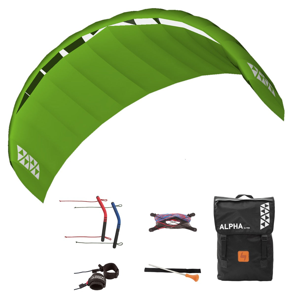 Lenkmatte HQ4 Alpha 1.5 Lenkdrachen inkl. Handles Vierleiner Kite