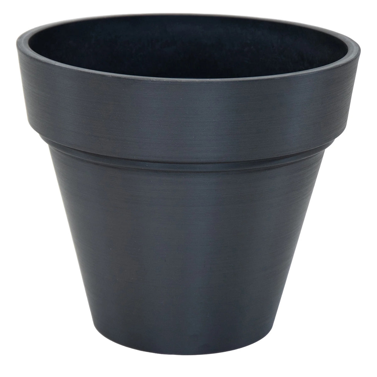 Ecostone Pflanztopf aus recyceltem Material rund 38 cm Blumenkübel Blumentopf innen und außen