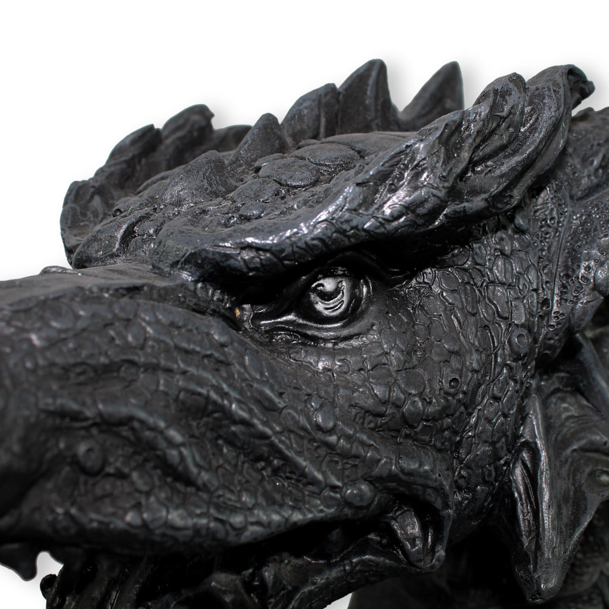 Drachenfigur Drachenkopf Drachenfiguren Büste Drache groß 40 cm Gothic Drachen Figuren