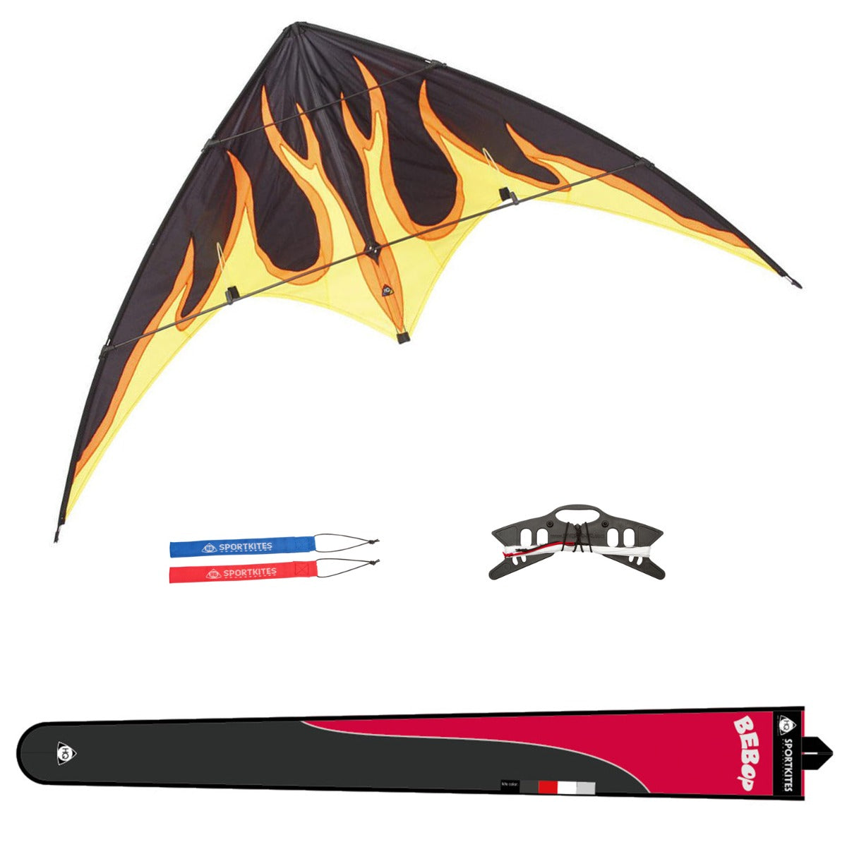 Kinderdrachen Allround Lenkdrachen HQ Bebop Fire Flugdrachen