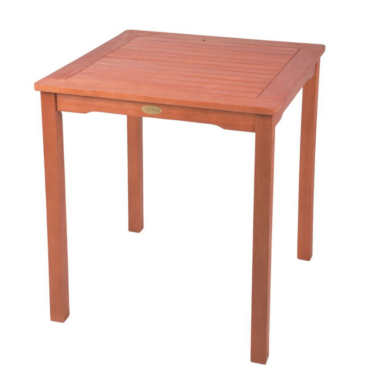 Garden Pleasure Gartentisch Pittsburgh, Gartentisch Holz 70x70cm, Balkontisch Terassentisch Holztisch Garten, Eukalyptus FSC 100%, Terassentisch