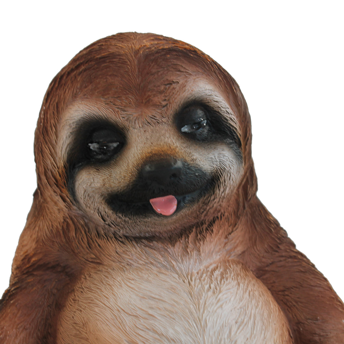 Faultier Figur lustlos sitzend Faultier Deko Faultier Gartenfigur