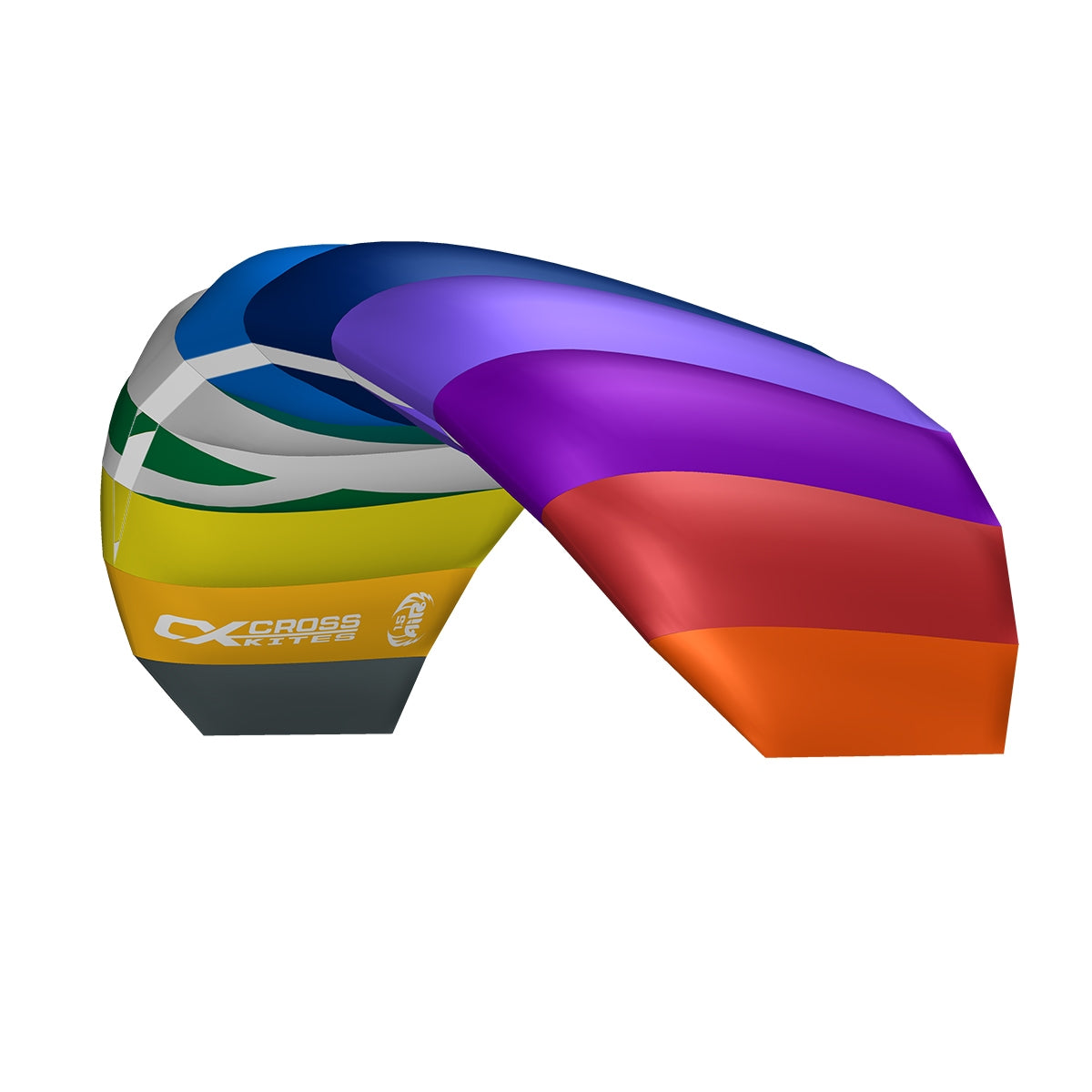 CrossKites Lenkmatte Air 1.2 Rainbow R2F Allround Lenkdrachen Kite
